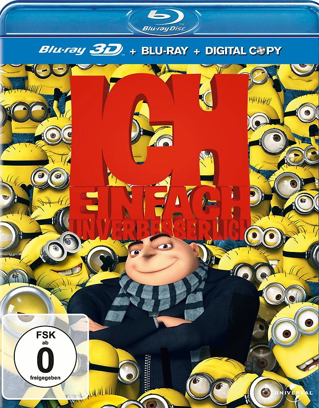 Ich - Einfach unverbesserlich 3D [inkl. 2D Version] 3D Blu-ray Disc