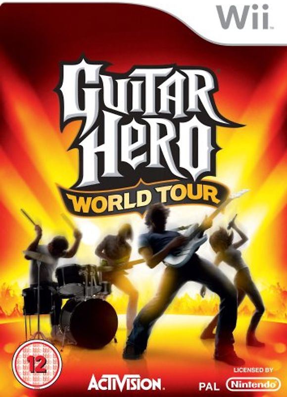 Guitar Hero World Tour [Nur Software, Internationale Version] Nintendo Wii