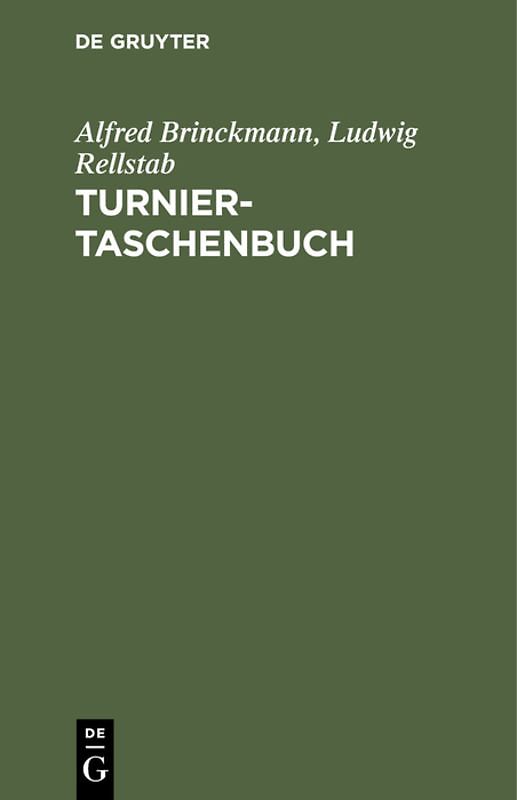 Turnier-Taschenbuch