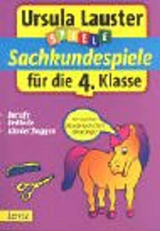 Sachkundespiele für die 4. Klasse
