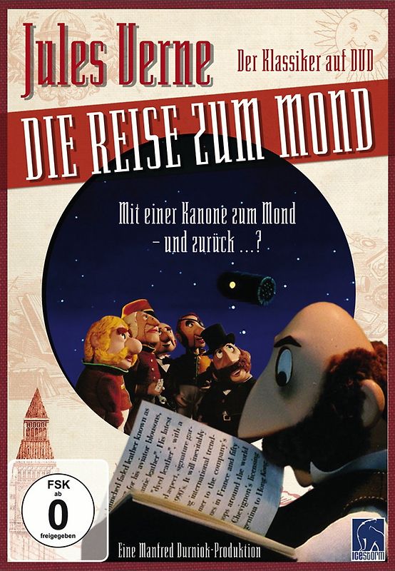 Jules Verne - Die Reise zum Mond - Jules Verne DVD
