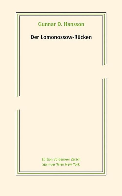 Der Lomonossow-Rücken