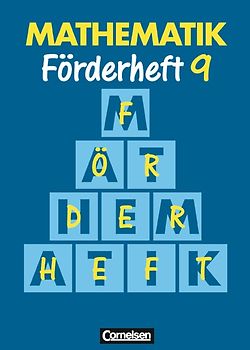 Mathematik Förderschule - Förderhefte - Band 9