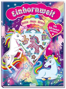 Trötsch Beschäftigungsbuch Malbuch Bastelbuch Einhornwelt