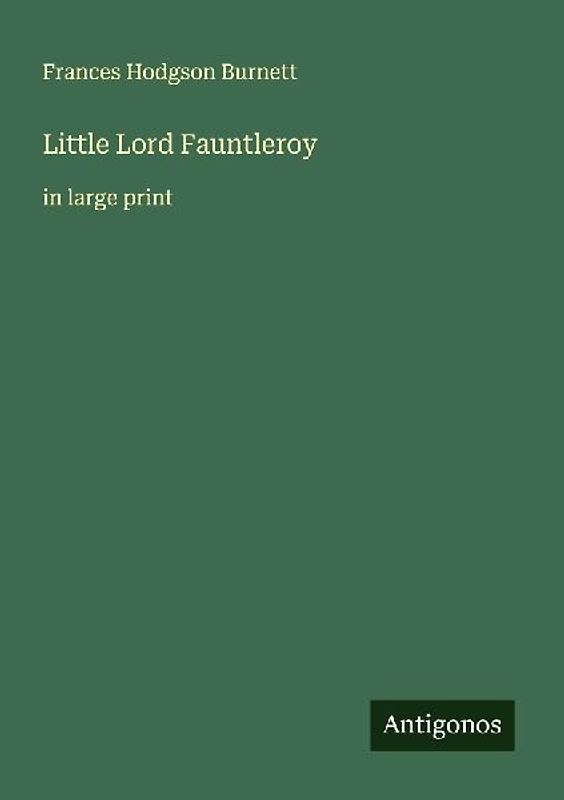 Little Lord Fauntleroy