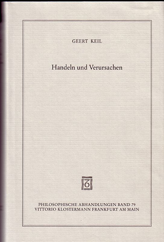 Handeln und Verursachen