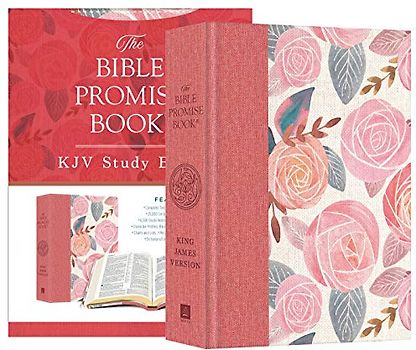 Bible Promise Book KJV Bible--Rose Garden: King James Version, Rose, Devotional, Red Letter Edition