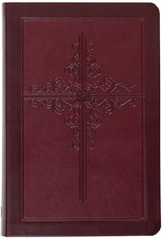 The Passion Translation New Testament (2020 Edition) Giant Print Compact Burgundy