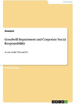 Goodwill Impairment and Corporate Social Responsibility