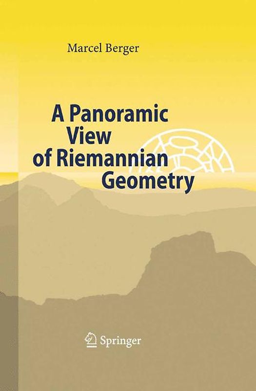 A Panoramic View of Riemannian Geometry