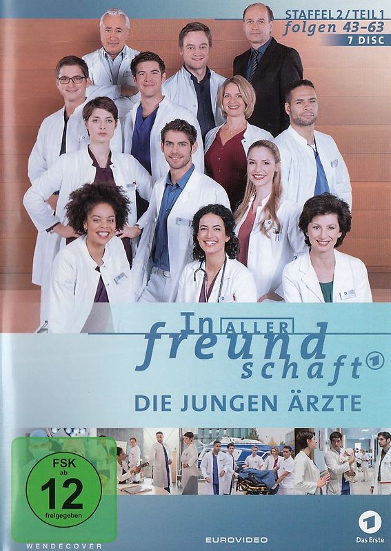 In aller Freundschaft - Die jungen Ärzte: Staffel 2 - Folgen 43-63 [7 DVDs] DVD