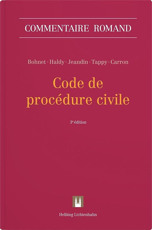 Code de procédure civile (CPC)