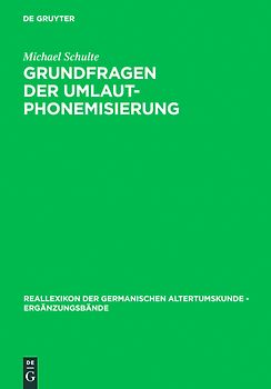 Grundfragen der Umlautphonemisierung