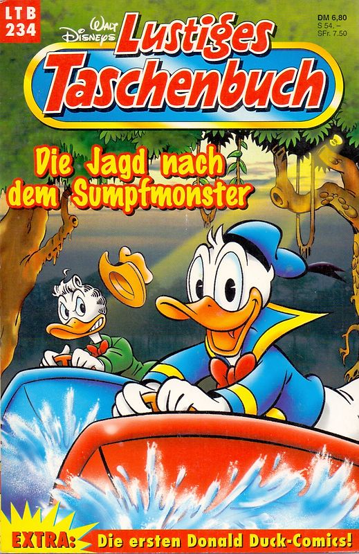 Lustiges Taschenbuch: Band 234 - Die Jagd nach dem Sumpfmonster [Taschenbuch]