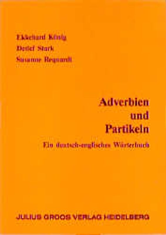 Adverbien und Partikeln