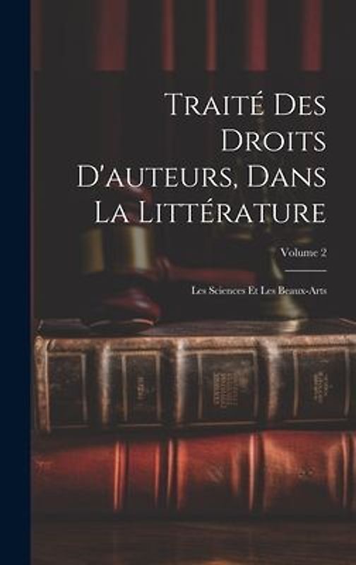 Traité Des Droits D'auteurs, Dans La Littérature