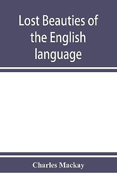 Lost beauties of the English language