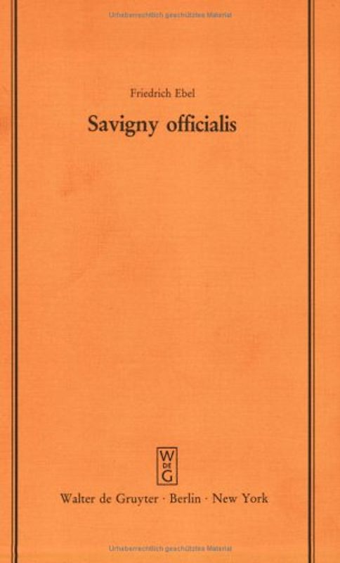 Savigny officialis