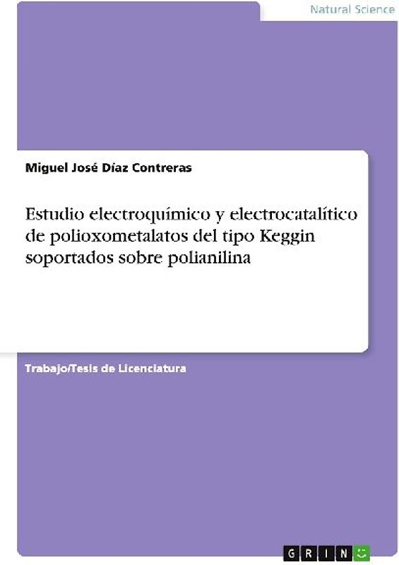 Estudio electroquímico y electrocatalítico de polioxometalatos del tipo Keggin soportados sobre polianilina