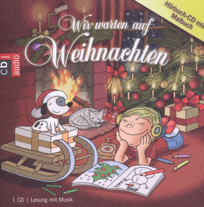 Wir warten auf Weihnachten-Zuhören und Malen!
