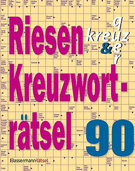 Riesen-Kreuzworträtsel 90