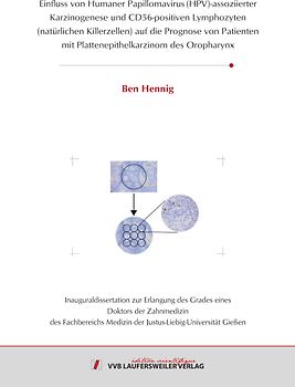 Einfluss von Humaner Papillomavirus (HPV)-assoziierter Karzinogenese und CD56-positiven Lymphozyten (natürlichen Killerzellen) auf die Prognose von Patienten mit Plattenepithelkarzinom des Oropharynx