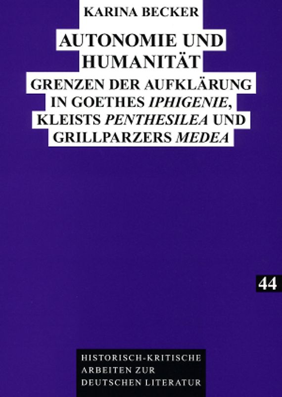 Autonomie und Humanität