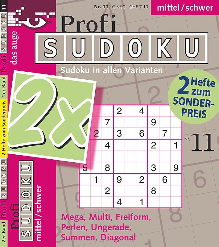 Profi-Sudoku Doppelband Nr. 11