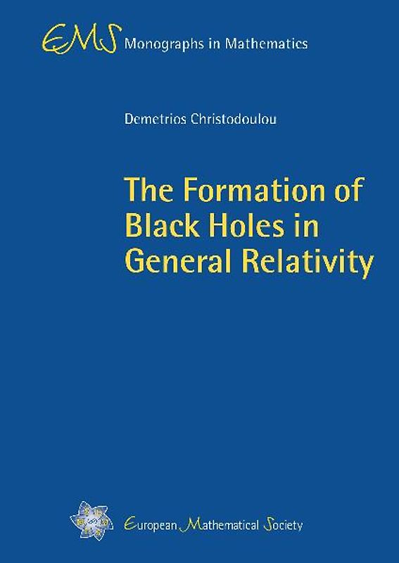 The Formation of Black Holes in General Relativity