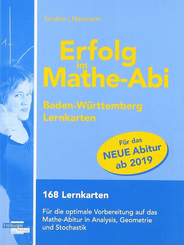 Erfolg im Mathe-Abi Lernkarten Allgemeinbildendes Gymnasium Baden-Württemberg ab 2019