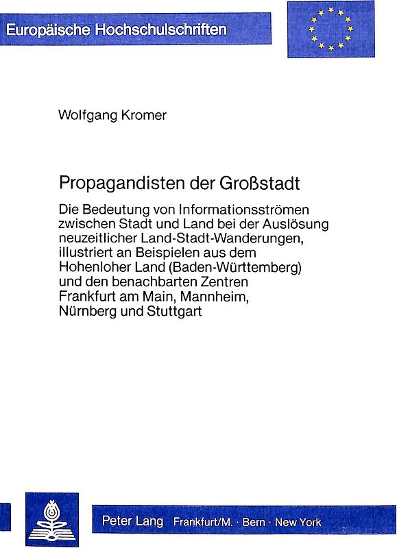 Propagandisten der Grosstadt