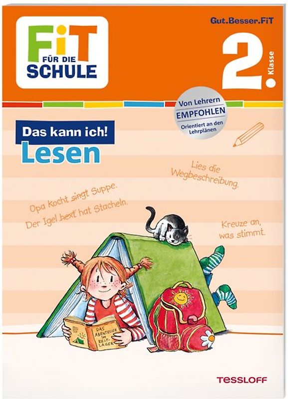 FiT FÜR DIE SCHULE. Das kann ich! Lesen 2. Klasse