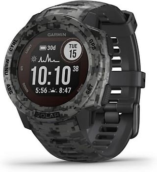 Garmin Instinct Solar 45 mm gris et bracelet en silicone gris [Ceto Edition]