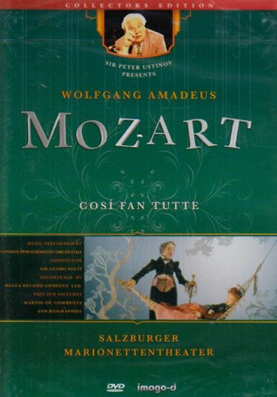 Wolfgang A. Mozart: Cosi fan tutte - Salzburger Marionettentheater DVD