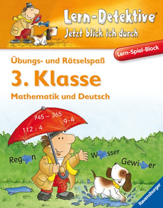Übungs- und Rätselspaß (3. Klasse). Mathematik und Deutsch