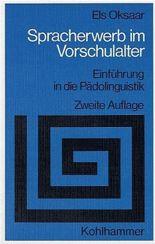 Spracherwerb im Vorschulalter