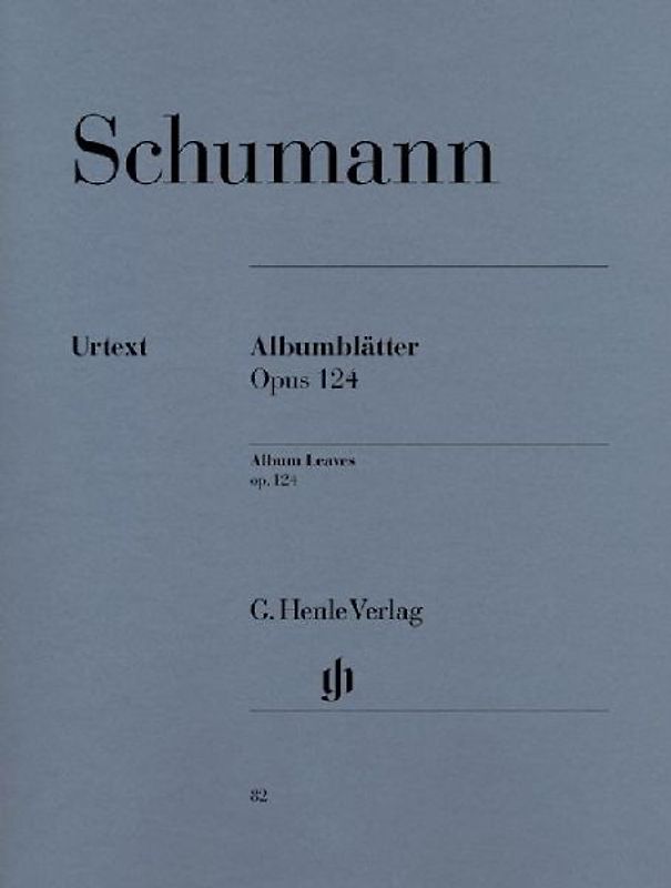 Schumann, Robert - Albumblätter op. 124