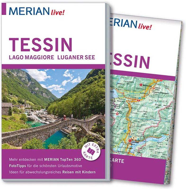 MERIAN live! Reiseführer Tessin Lago Maggiore Luganer See