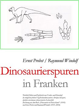 Dinosaurierspuren in Franken