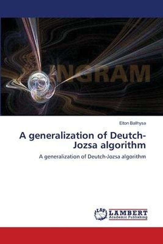 A generalization of Deutch-Jozsa algorithm