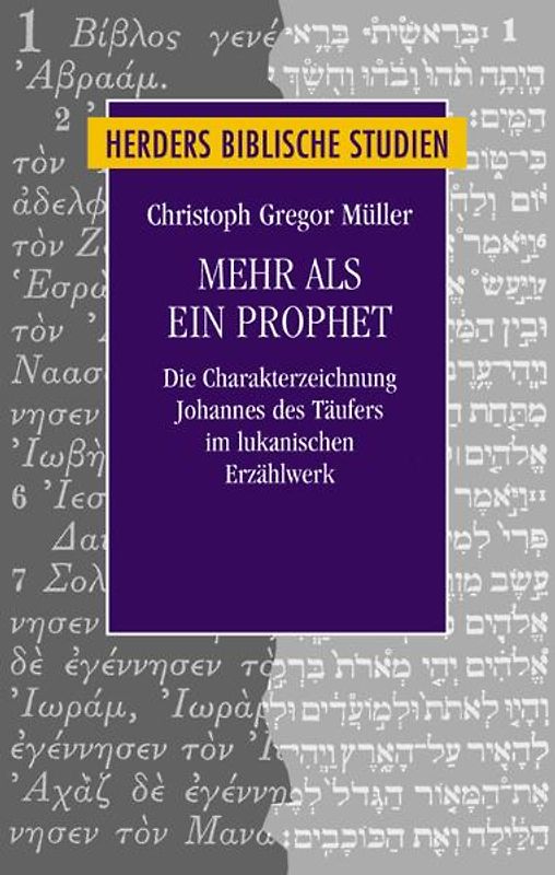 Mehr als ein Prophet