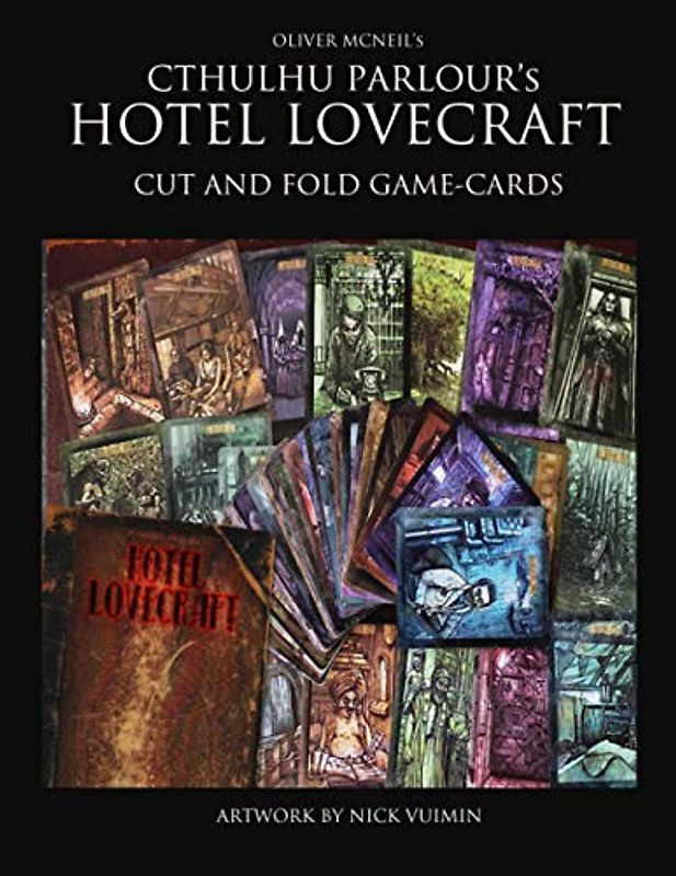 Cthulhu Parlour "Hotel Lovecraft" Cut and fold Game-Cards (Cut and fold card sets for The Storymaster's Tales)