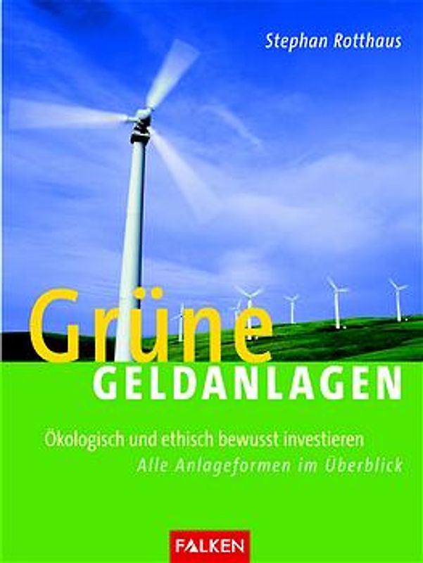 Grüne Geldanlagen
