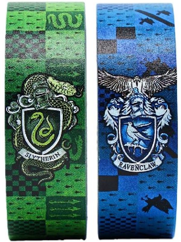 Ravenclaw/Slytherin Washi Tape by Paperblanks (Harry Potter Collection)