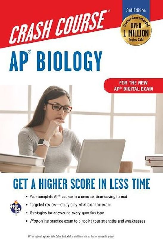 Ap(r) Biology Crash Course, Book + Online