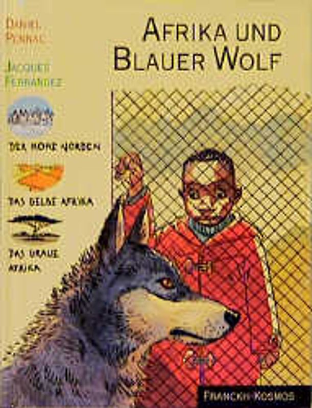 Afrika und Blauer Wolf