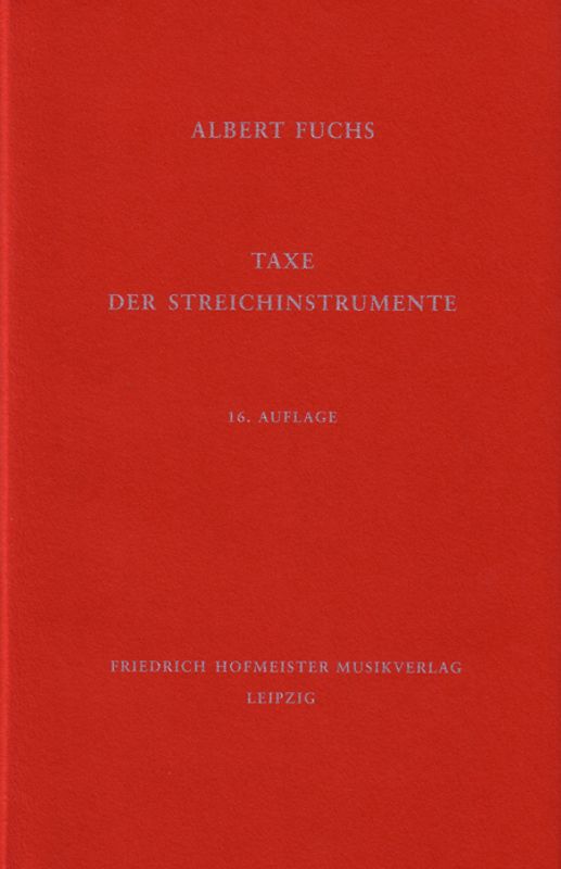 Taxe der Streichinstrumente