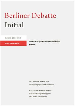 Berliner Debatte Initial 36 (2025) 3