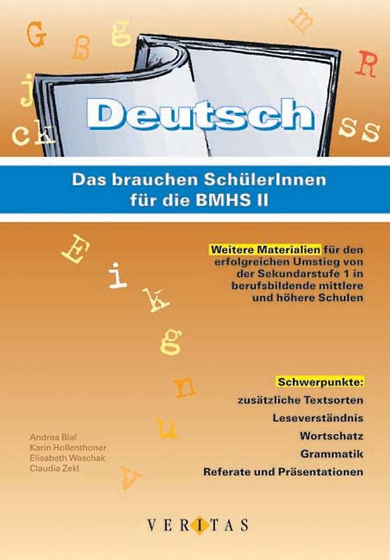 Deutsch: Das brauchen SchülerInnen für die BMHS II
