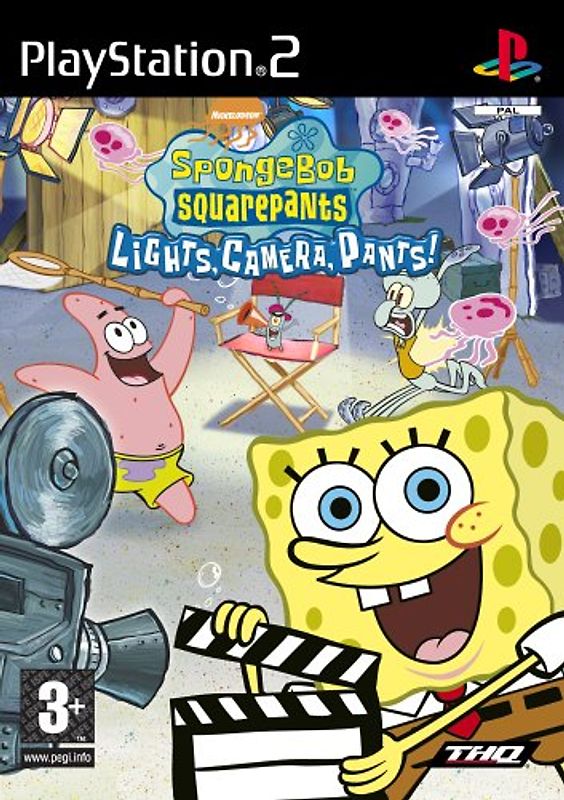 Spongebob Squarepants Lights, Camera, PANTS! UK IMPORT PlayStation 2